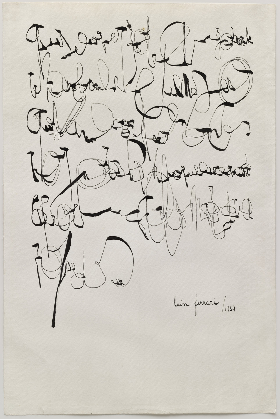 León Ferrari. Untitled. 1964