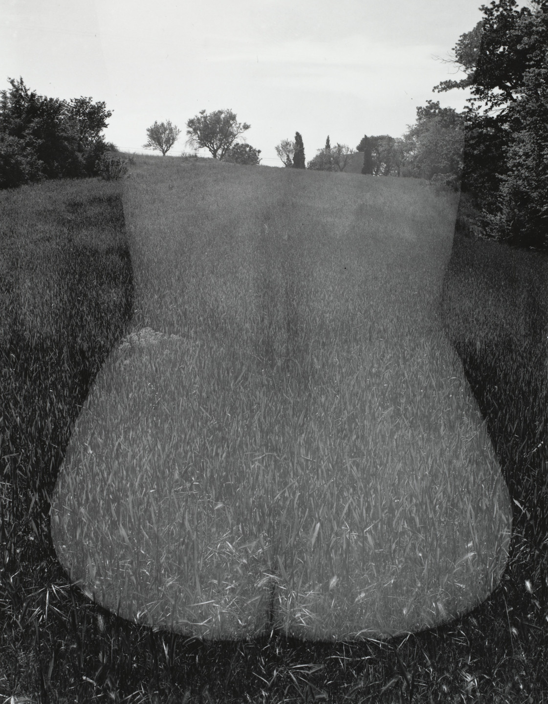 Harry Callahan. Eleanor, Aix-en-Provence, France. 1958