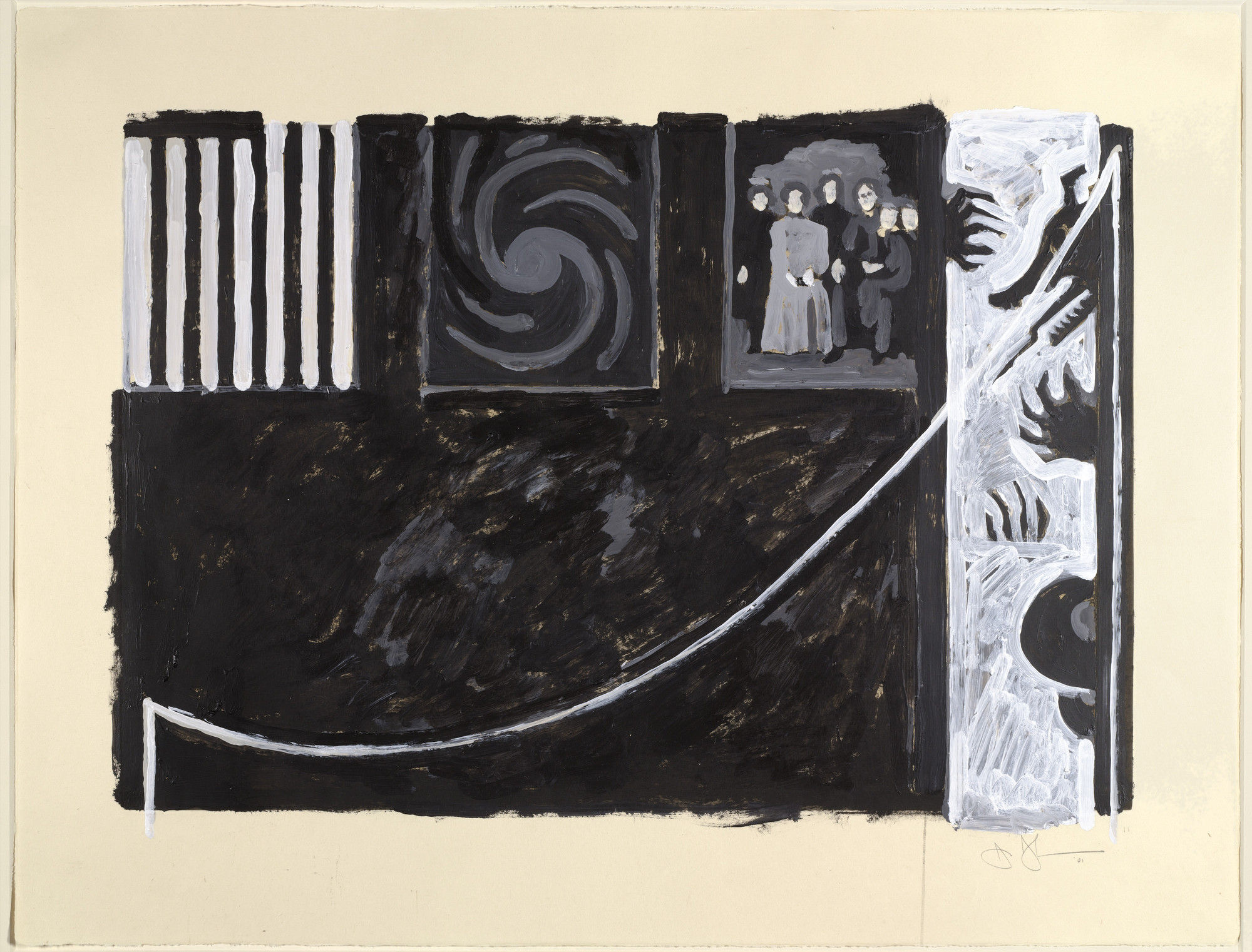 Jasper Johns. Untitled
