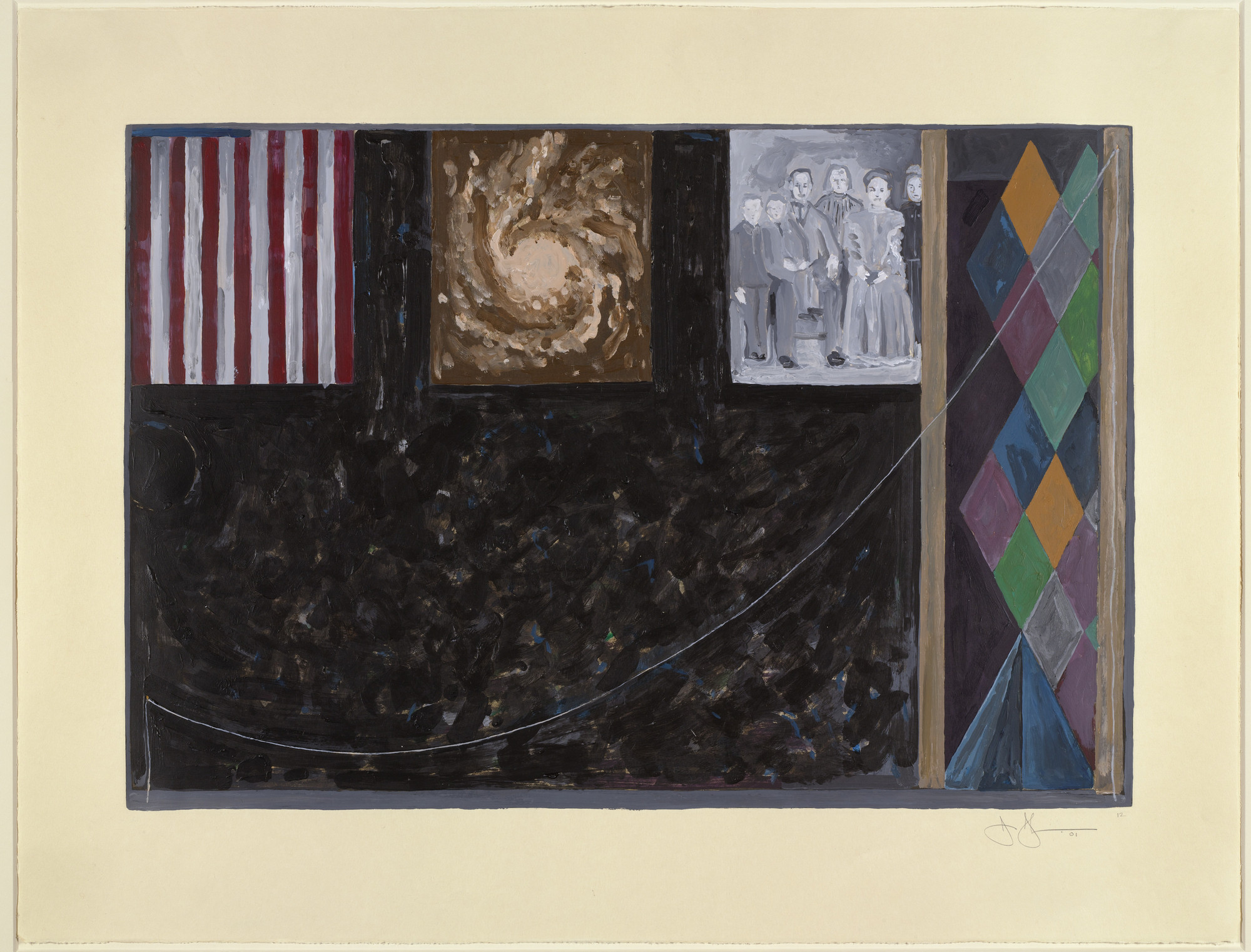 Jasper Johns. Untitled