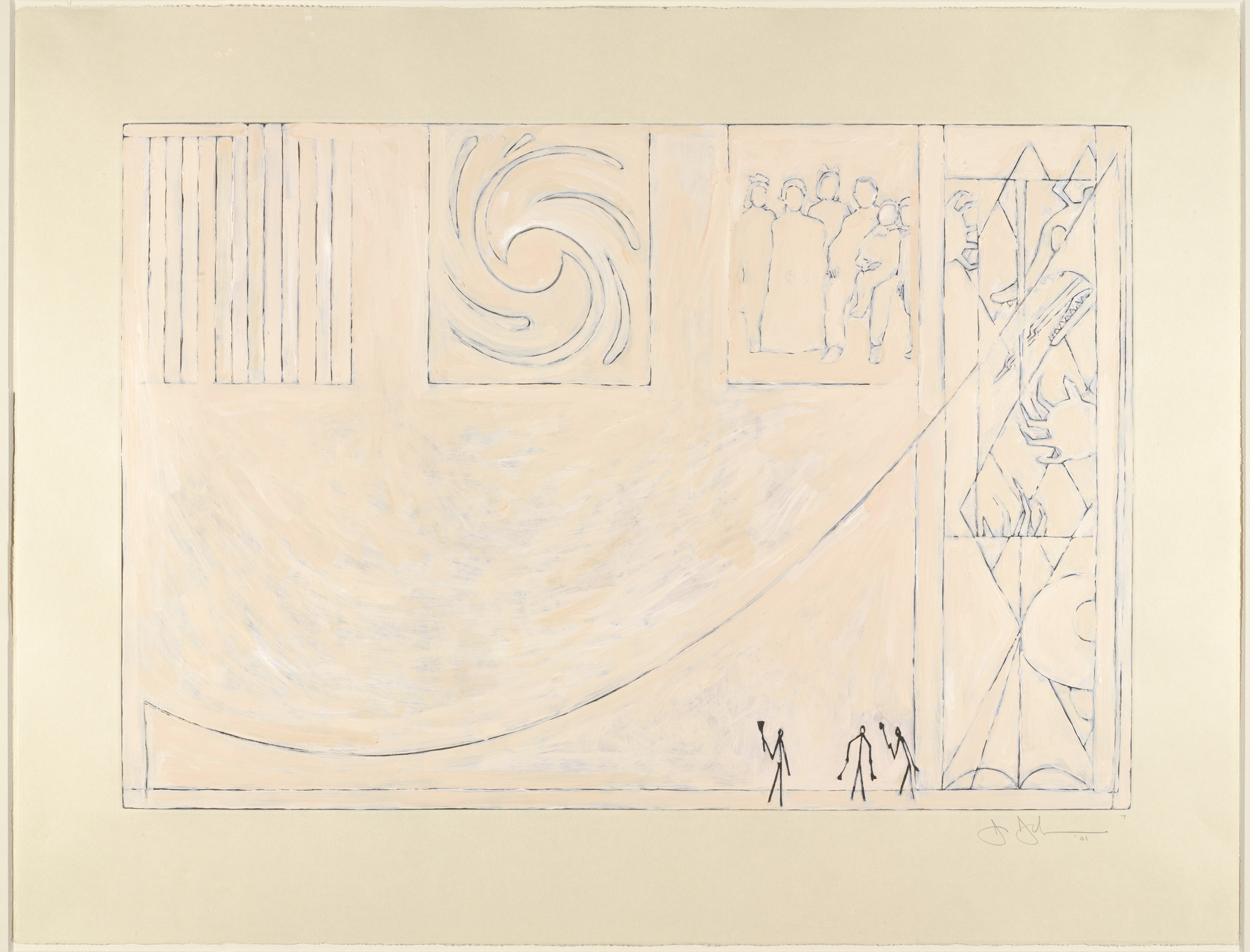Jasper Johns. Untitled