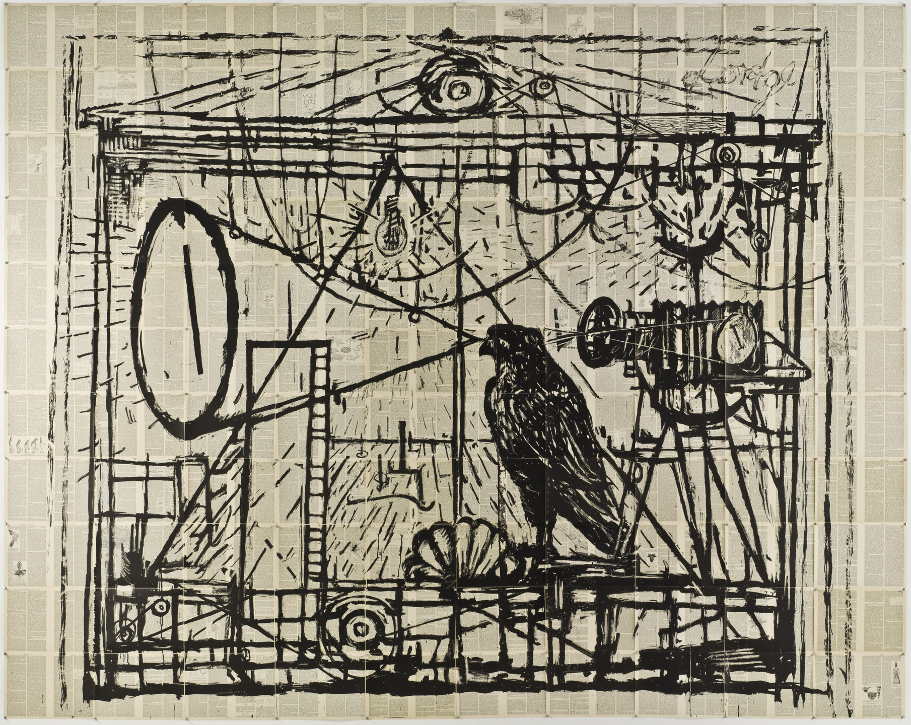 William Kentridge. Learning the Flute. 2003