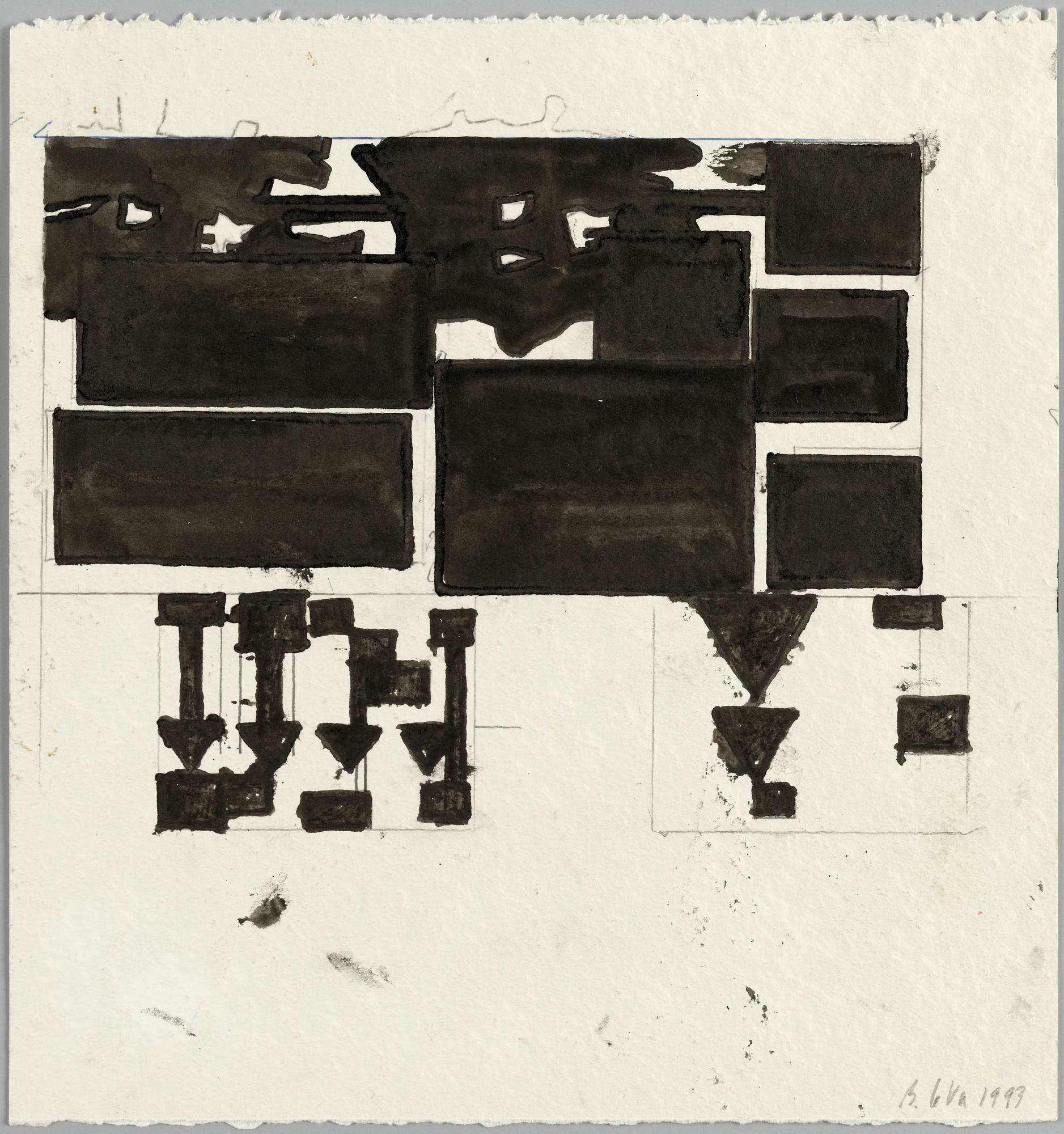 Barry Le Va. Munich/Africa (Studies for Sculpture)