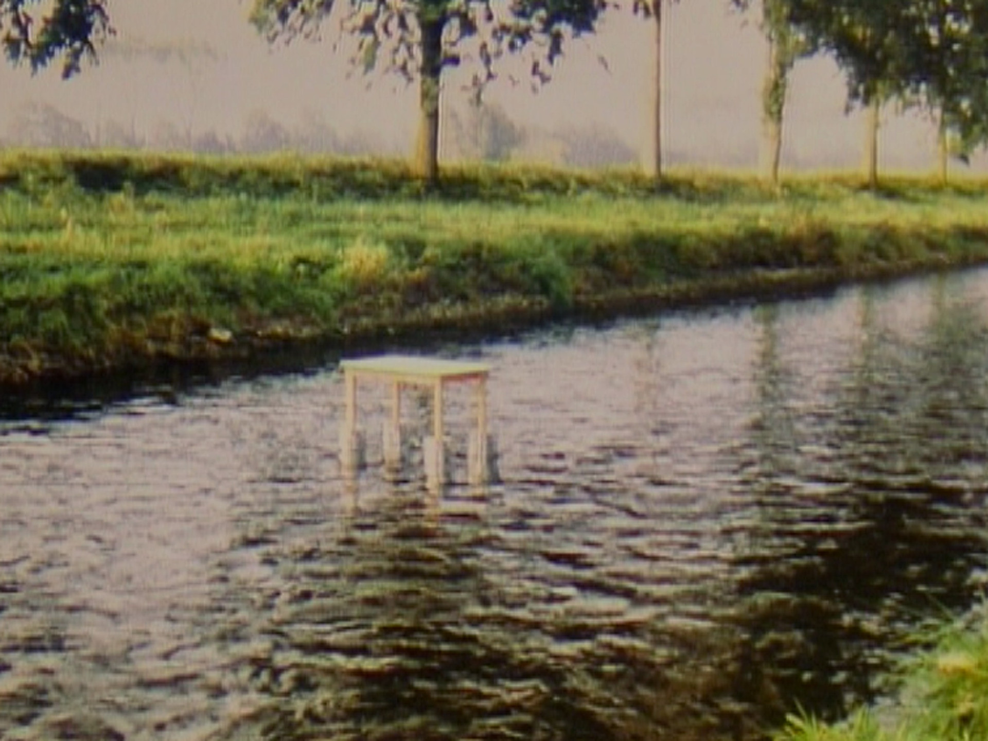 Roman Signer. Table. 1986