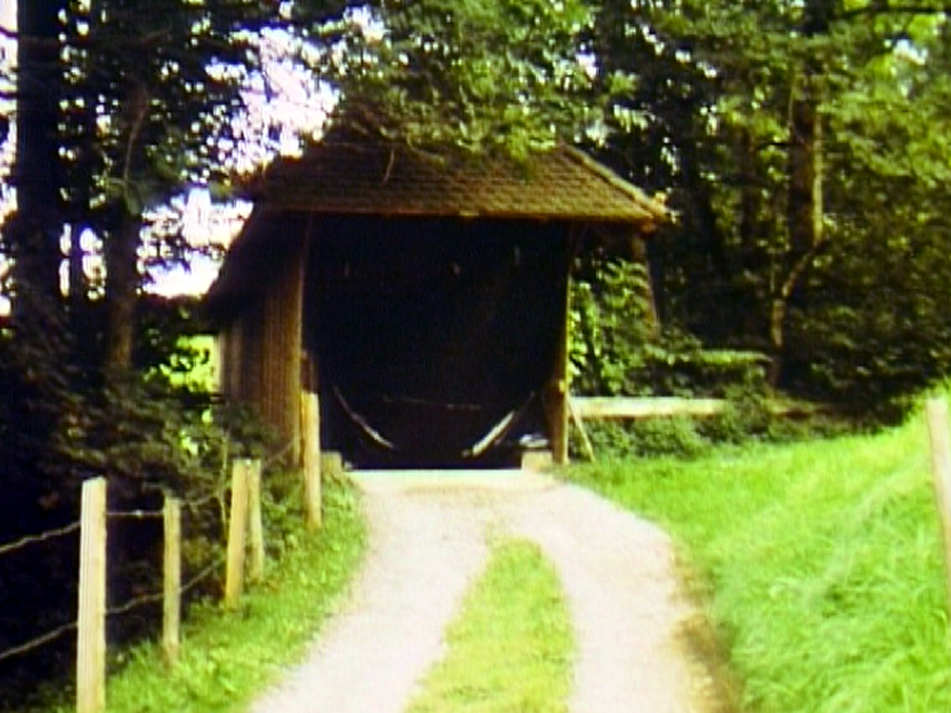 Roman Signer. Bridge. 1988