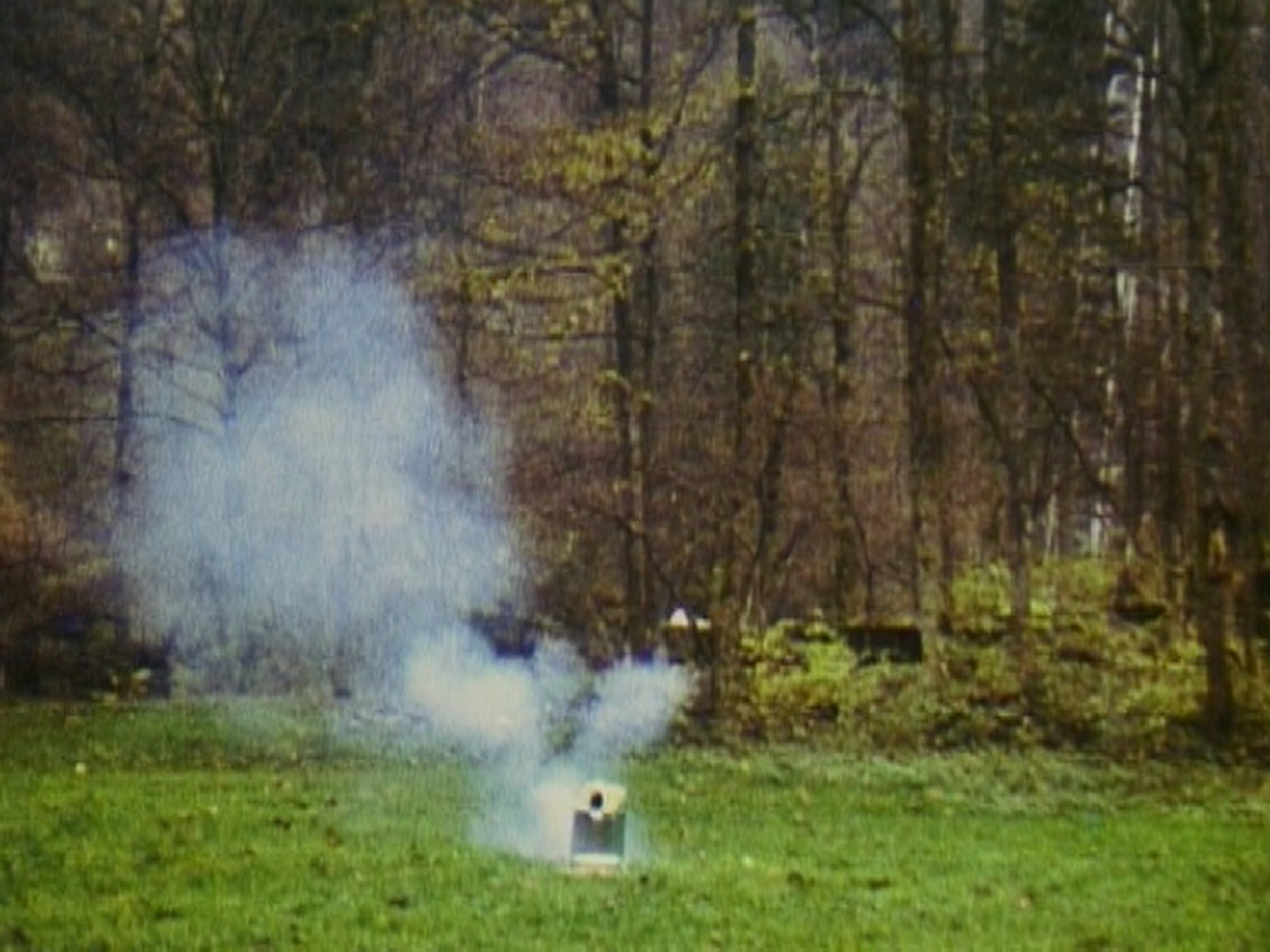 Roman Signer. Bucket with Camera