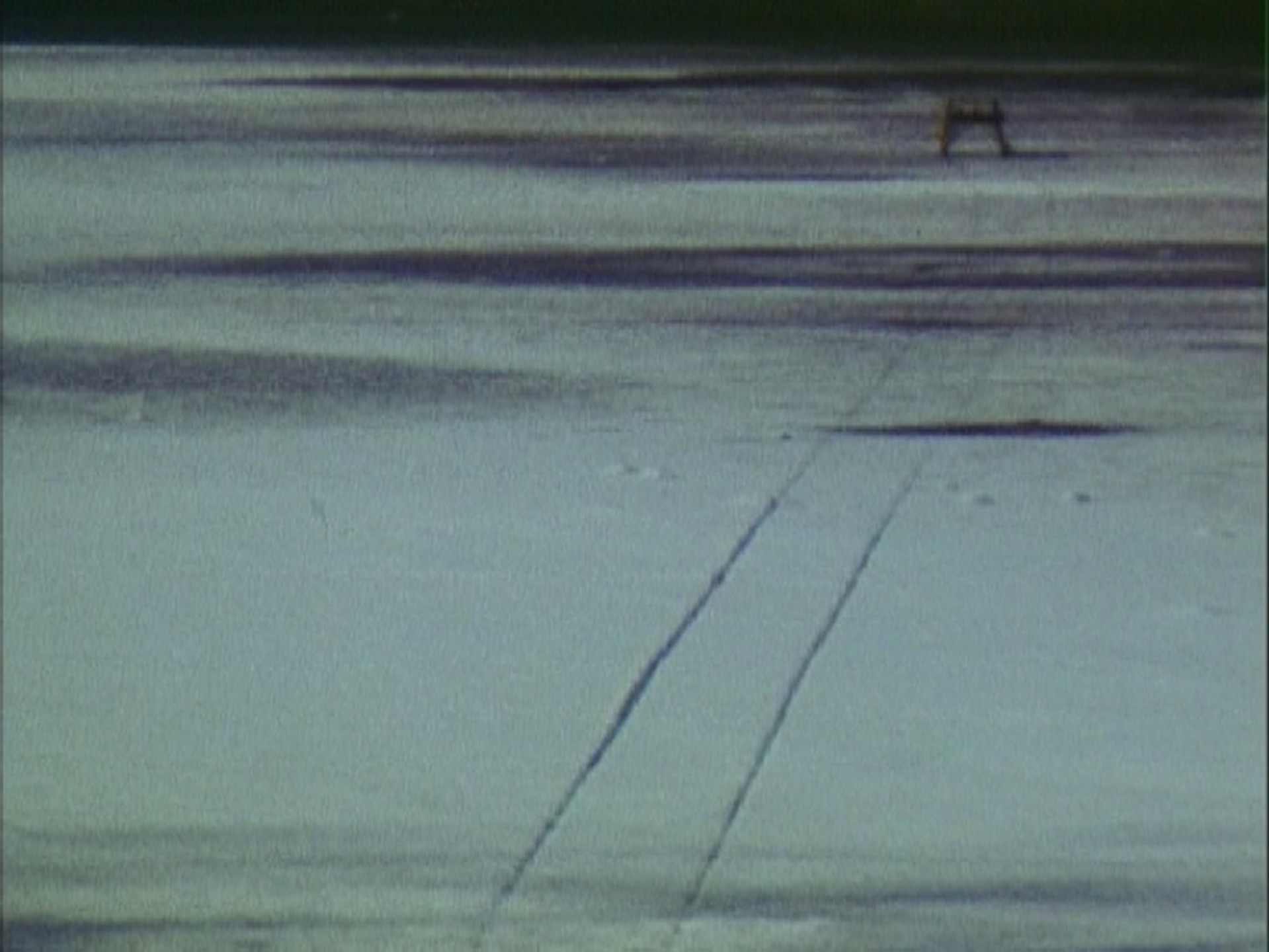 Roman Signer. Sled. 1988