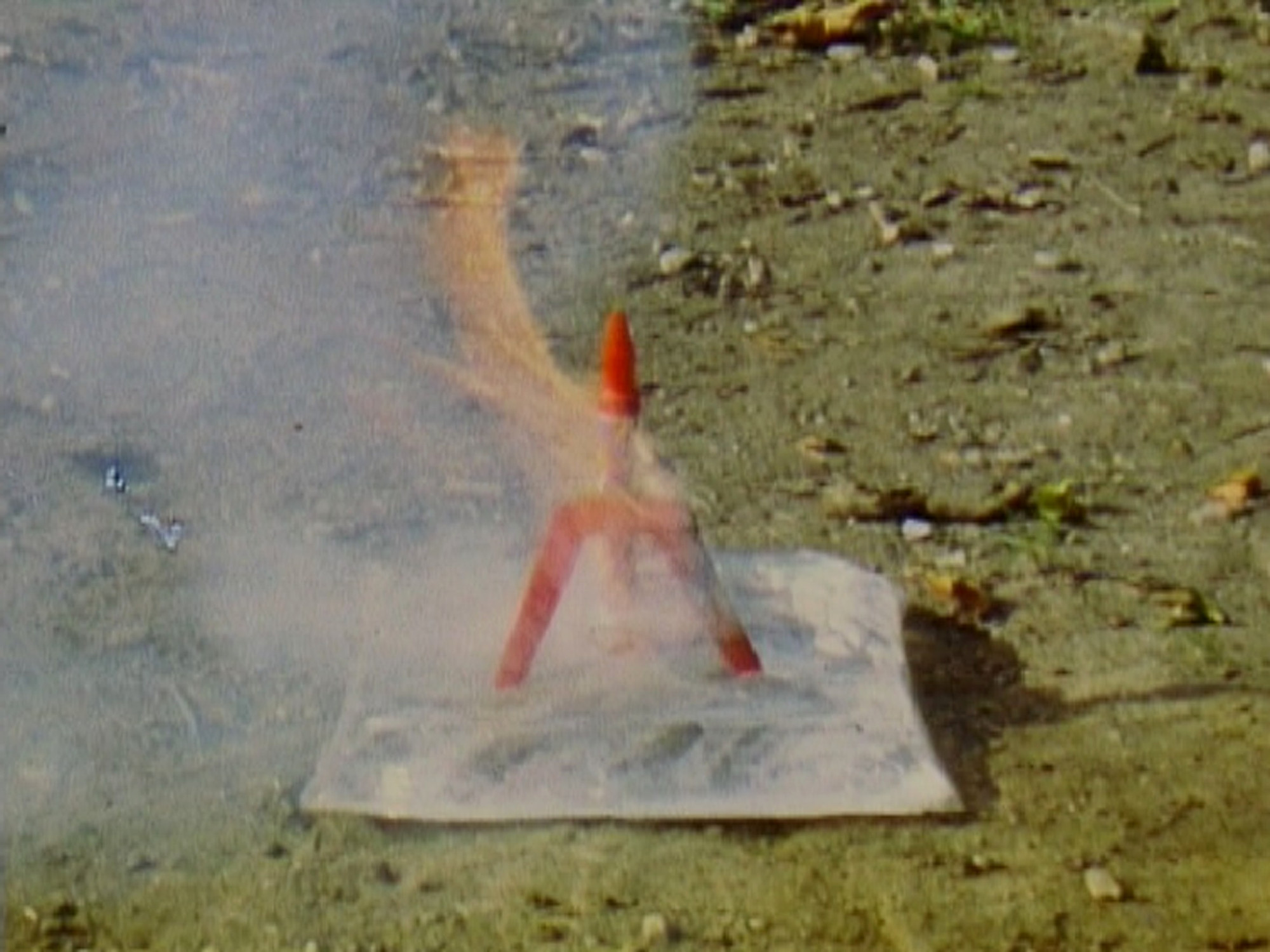 Roman Signer. Fuel Sack
