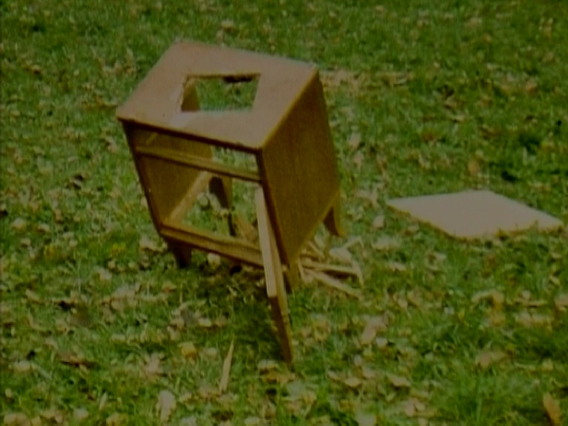 Roman Signer. Night Table. 1987