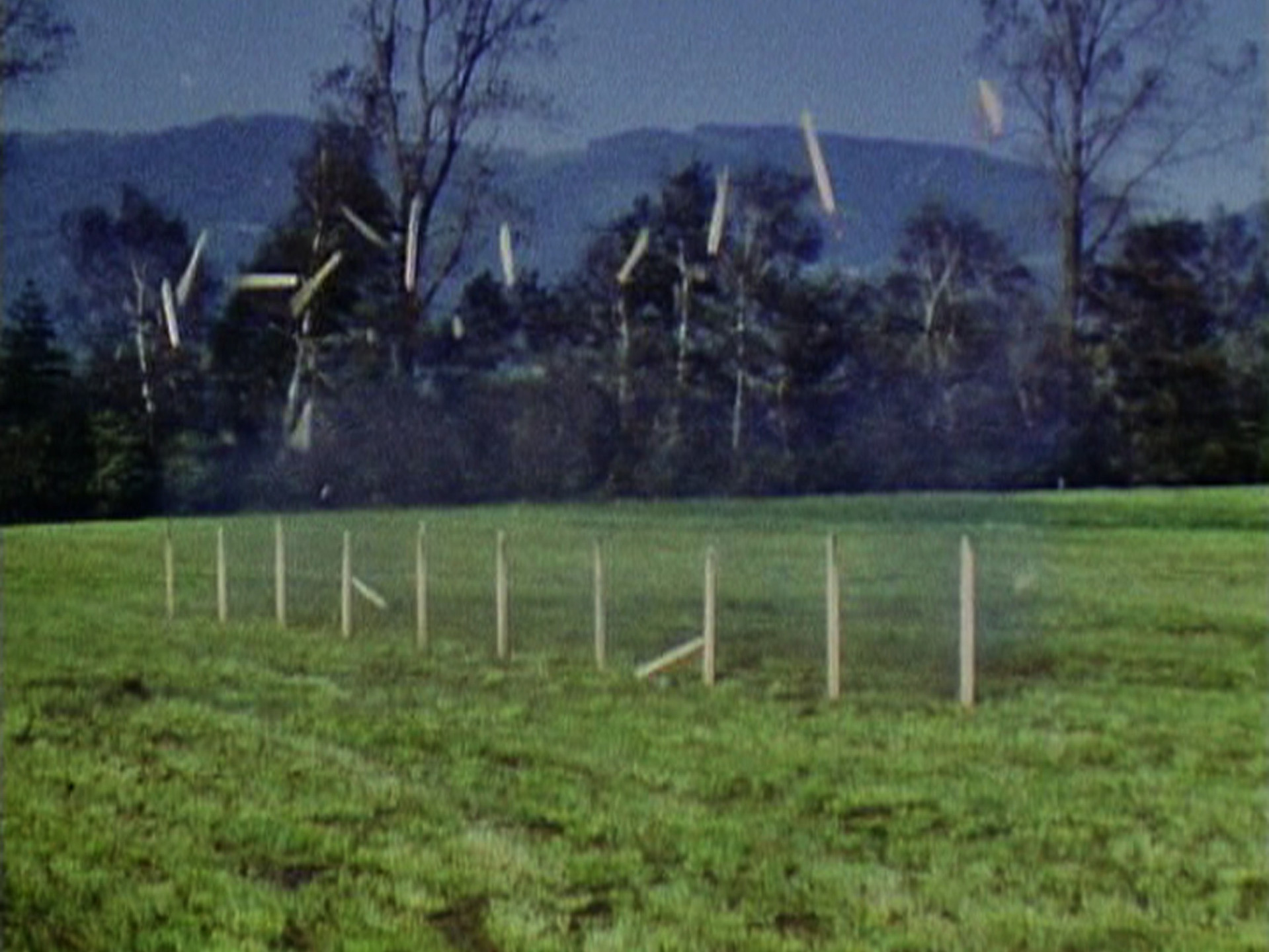 Roman Signer. Rods. 1981 | MoMA