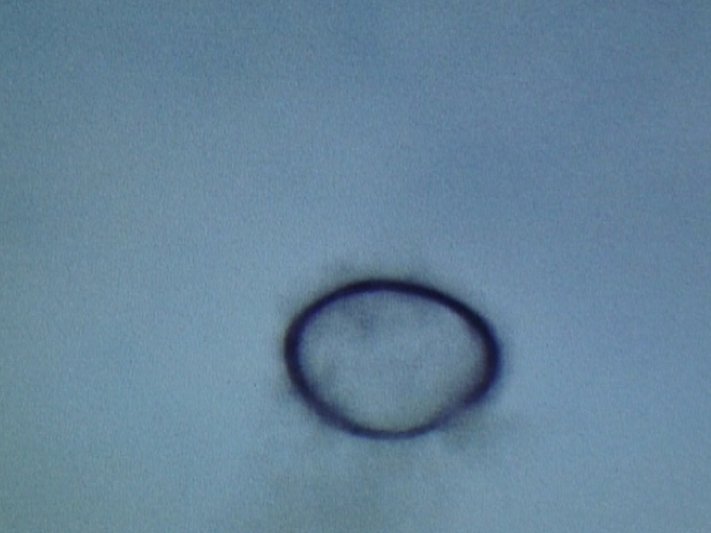 Smoke ring, Roman Signer, 1983