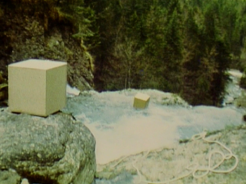 Two Boxes, Roman Signer, 1983