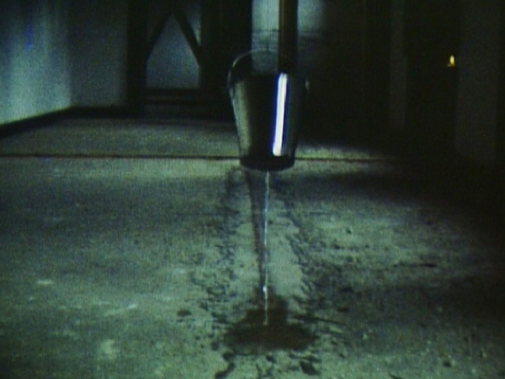 Roman Signer. Bucket with Water