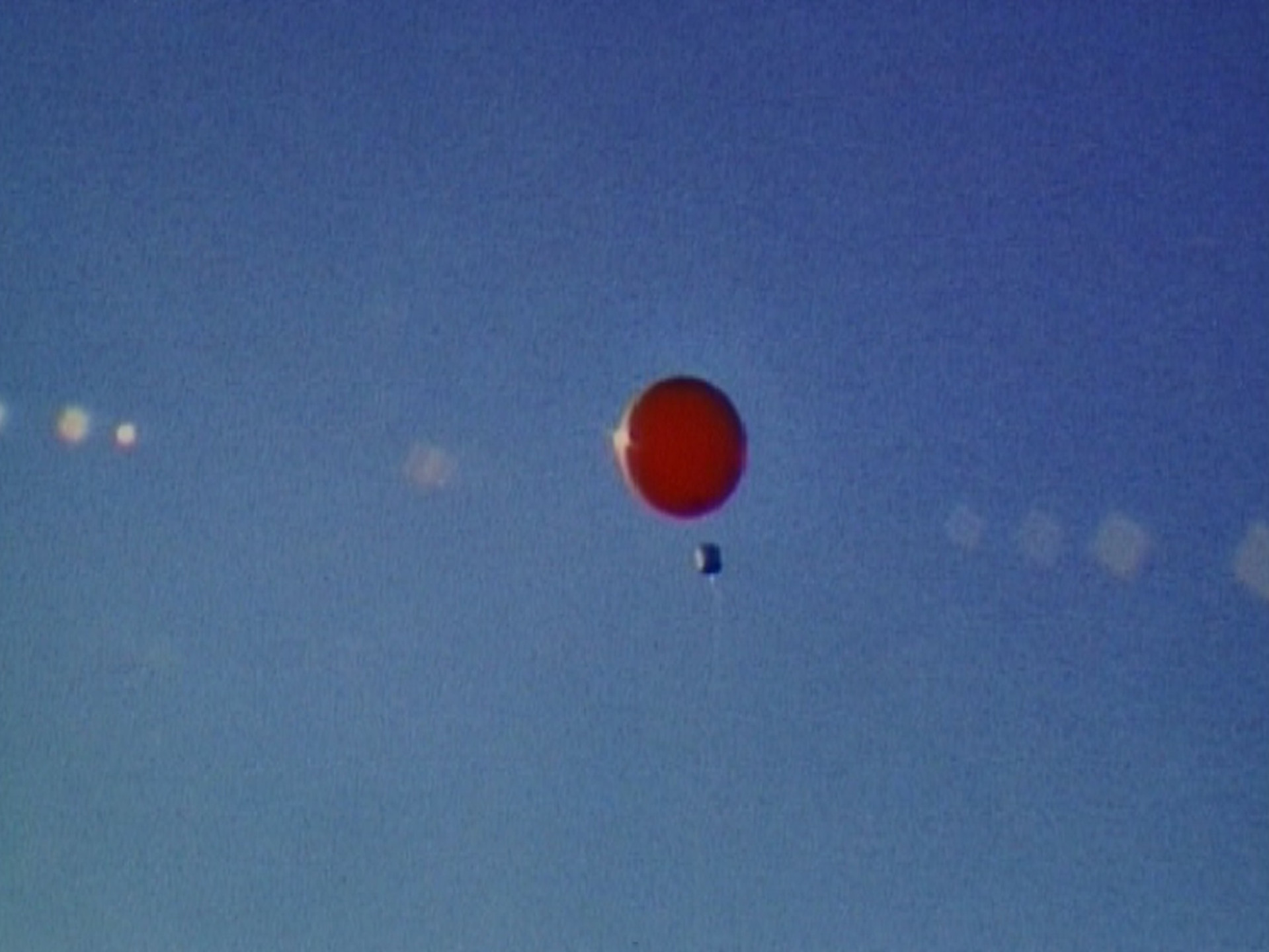 Roman Signer. Balloon with Bucket. 1980