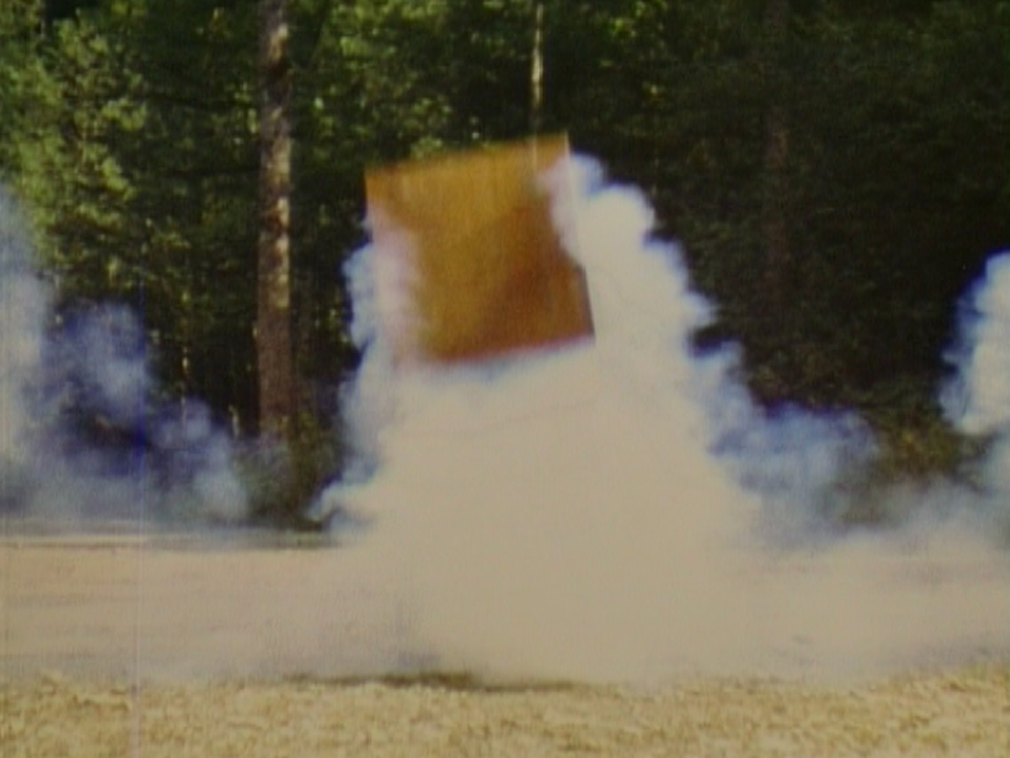 Roman Signer. Two Iron Plates
