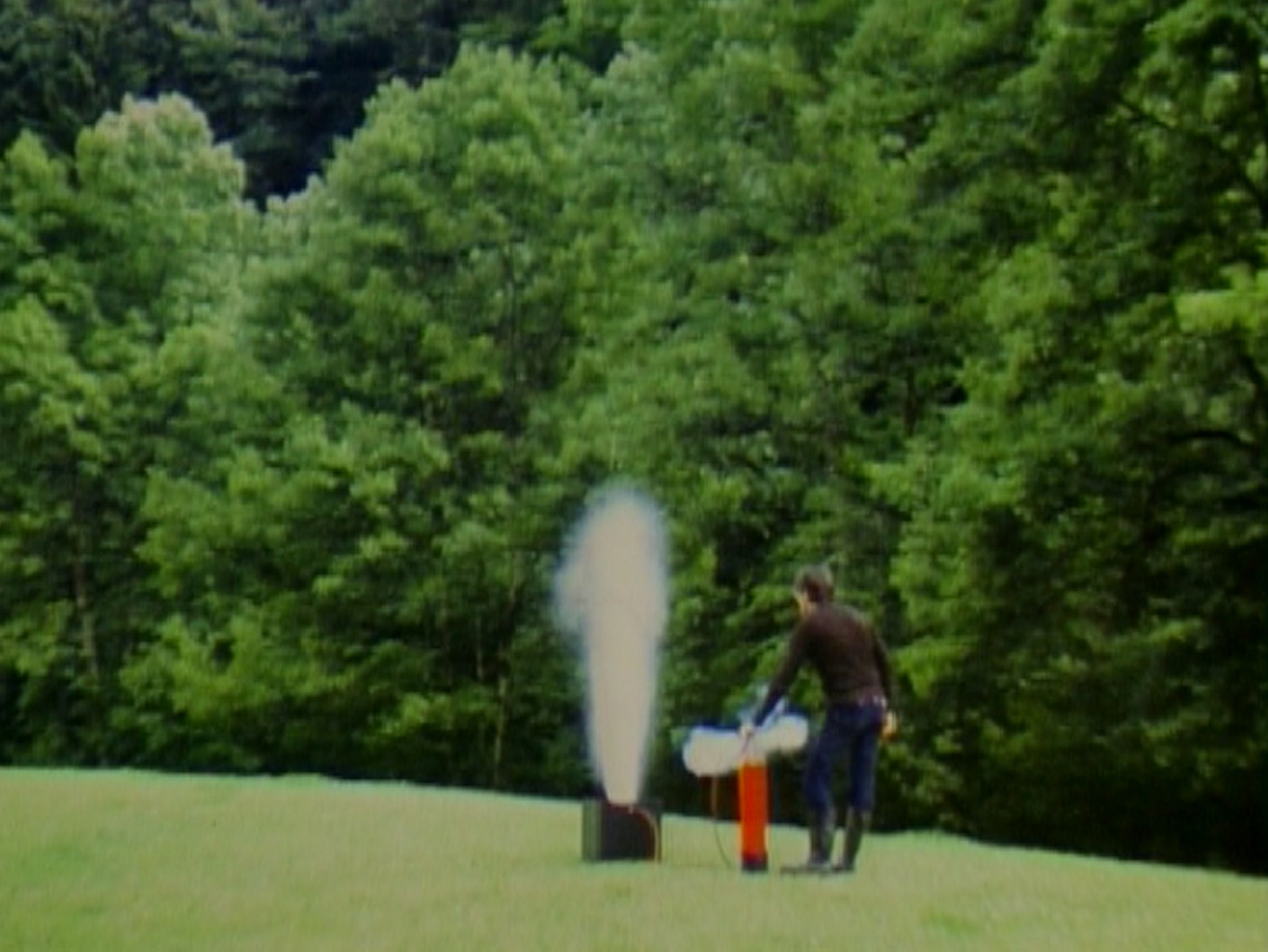Roman Signer. Fountain. 1980