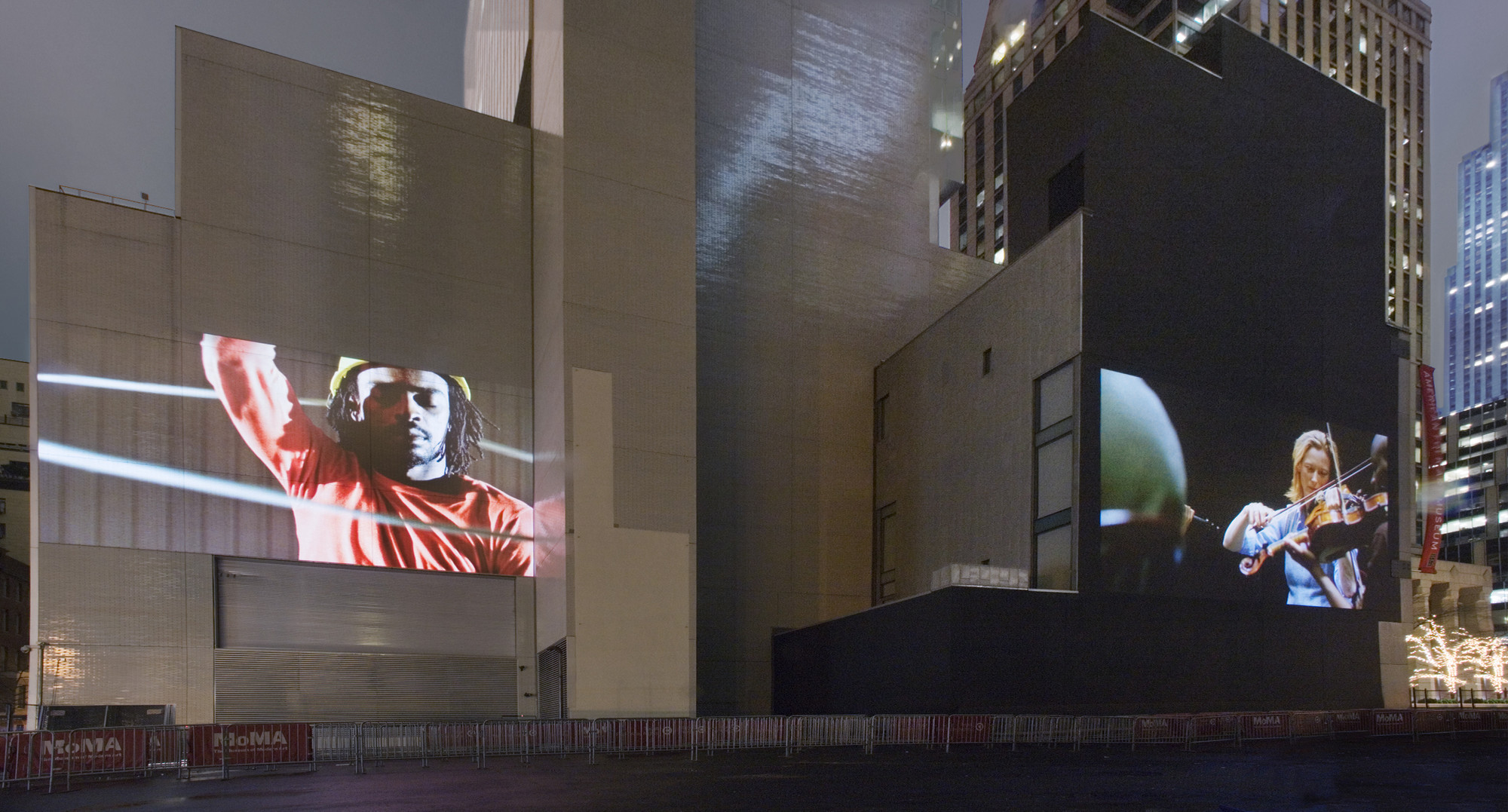 Doug Aitken. sleepwalkers. 2007