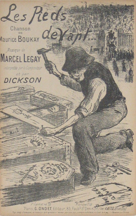 Maximilien Luce. Feet First (Les Pieds devant). (c. 1890)