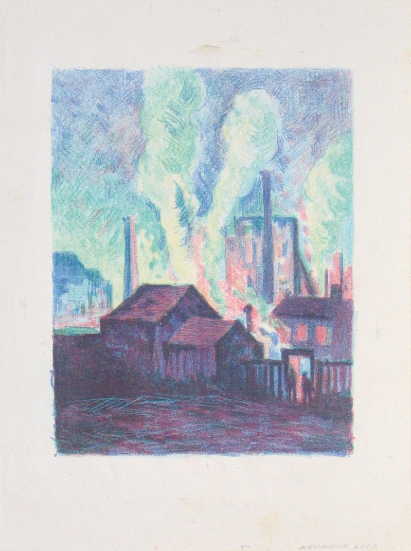 Maximilien Luce. Factories (Usines). 1898
