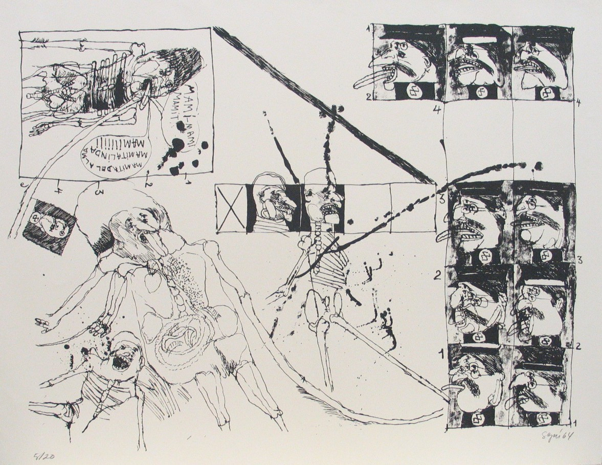 Antonio Segui. Untitled. 1964