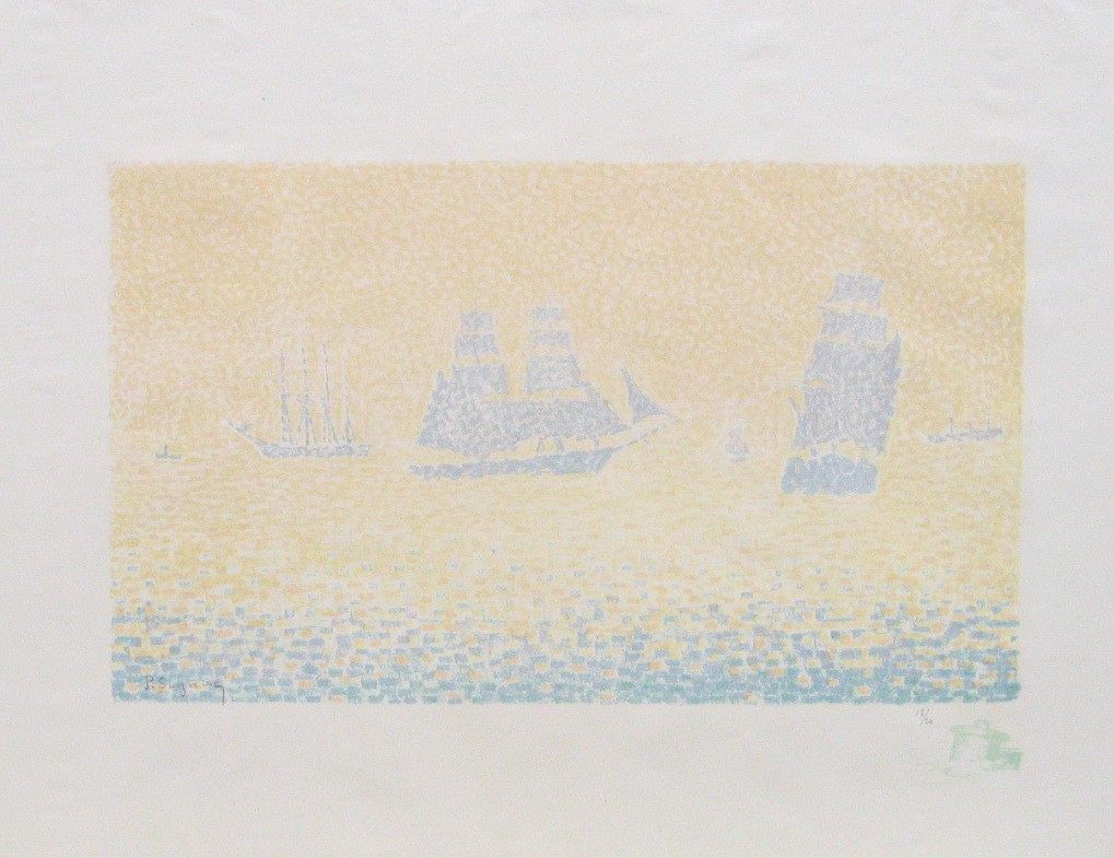 Paul Signac. The Boats. 1895