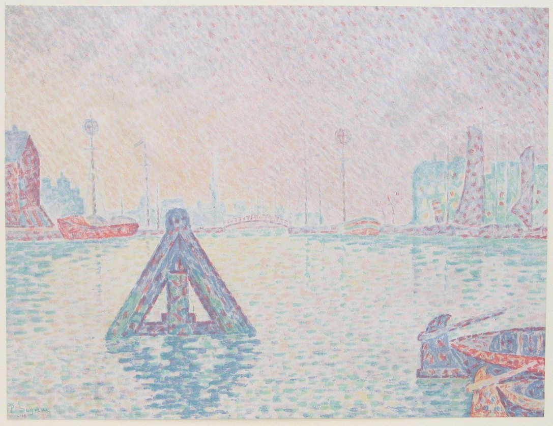 Paul Signac. In Holland - The Beacon. 1894