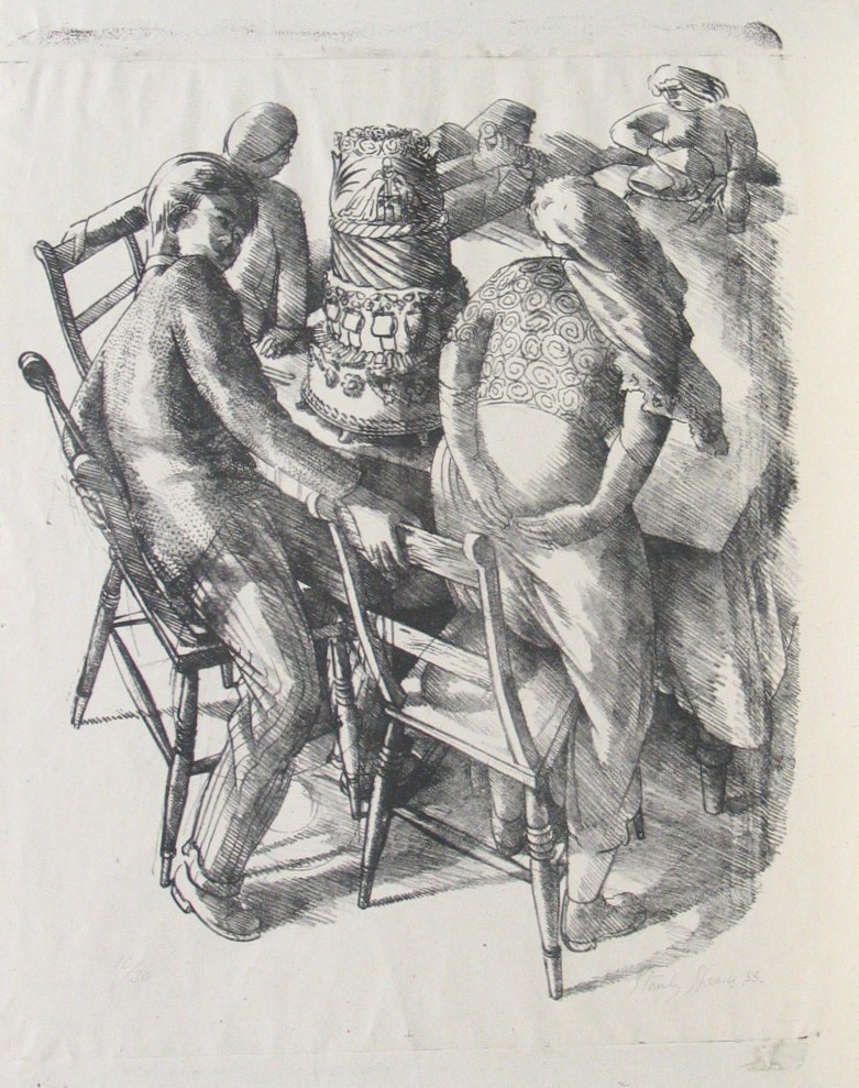 Marriage at Cana, Stanley Spencer, 1953