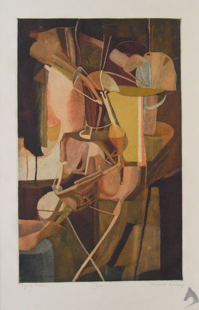 Jacques Villon. Bride (Mariée), After Duchamp. 1934