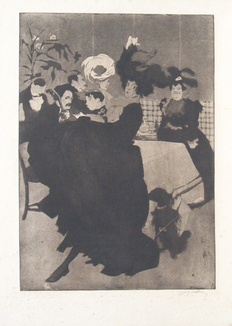Jacques Villon. Spanish Dancer (Danseuse espagnole). 1899