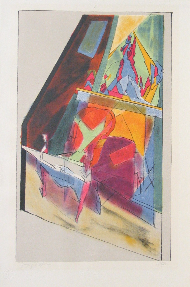 Jacques Villon. The Armchair (Le Fauteuil). 1951