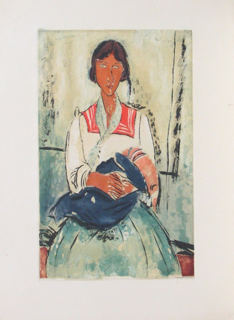 The Italian (L'Italienne), after Modigliani