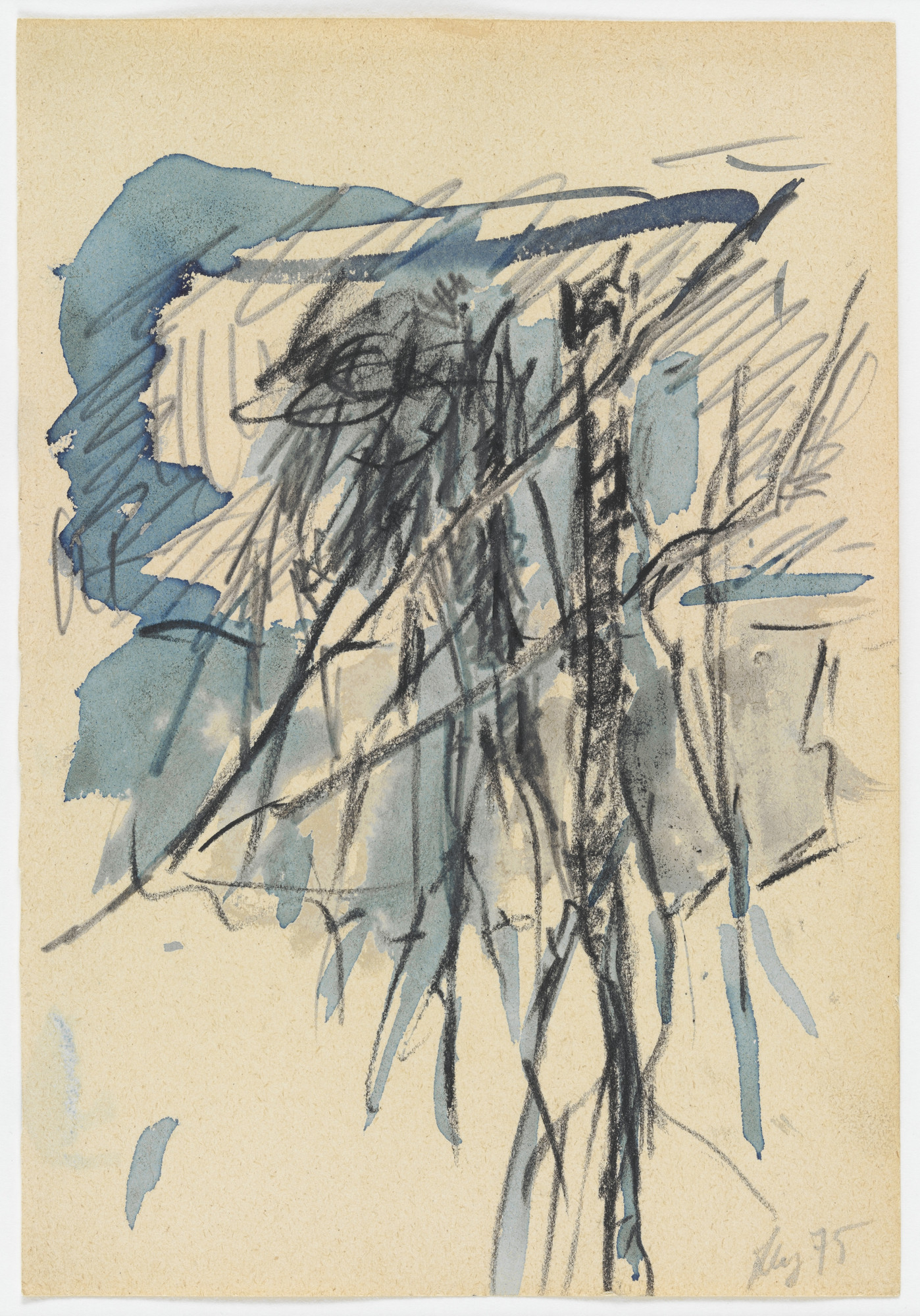 Georg Baselitz. Untitled (Saxon Motif)