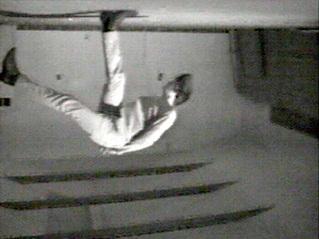 Bruce Nauman. Revolving Upside Down. 1968