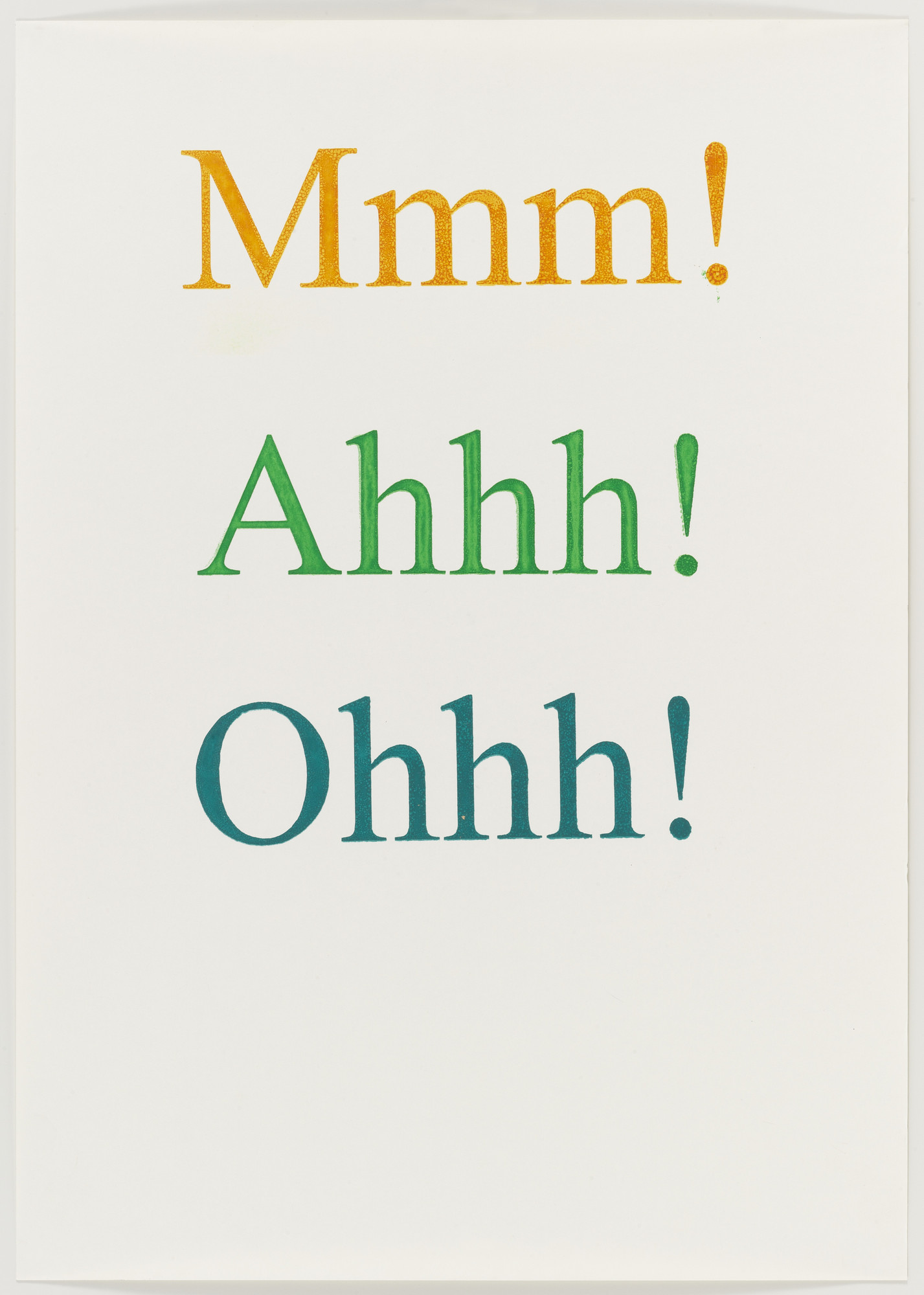 Lucy McKenzie. Untitled from Flourish Night Posters