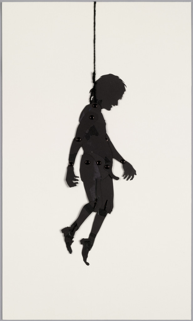 Shadow puppet from Testimony: Narrative of a Negress Burdened by Good Intentions