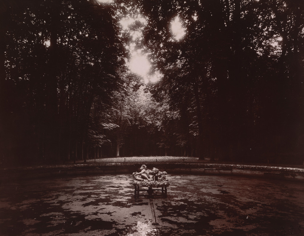 Trianon, Eugène Atget, 1926, Gelatin silver printing-out-paper print