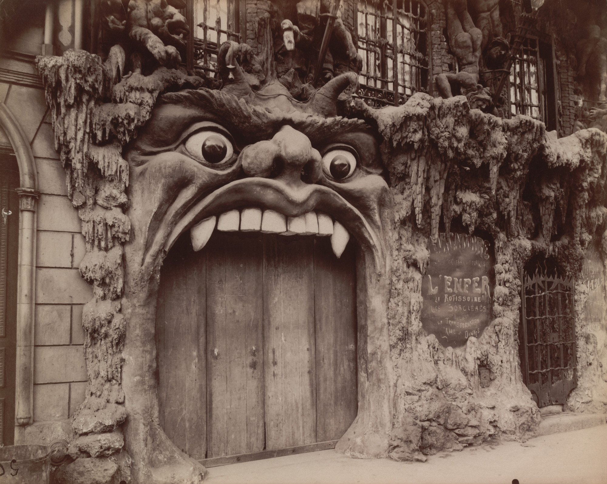 Eugene Atget Cabaret De L Enfer Boulevard De Clichy 53 1910 Moma