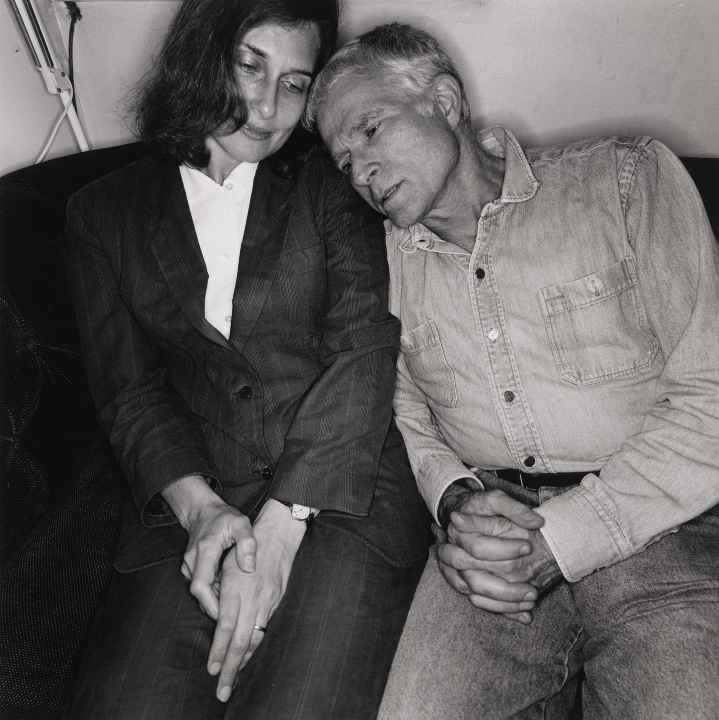 Lee Friedlander. Sandra Fisher and R. B. Kitaj. London, England. 1992