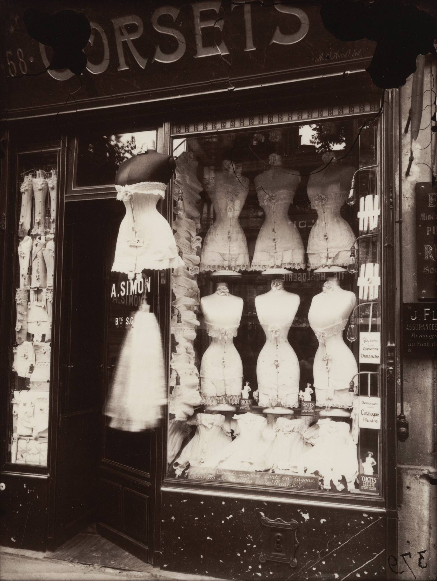 Eugene Atget Boulevard De Strasbourg Corsets 1912 Moma Eugene Atget Boulevard De Strasbourg Corsets 1912 Moma
