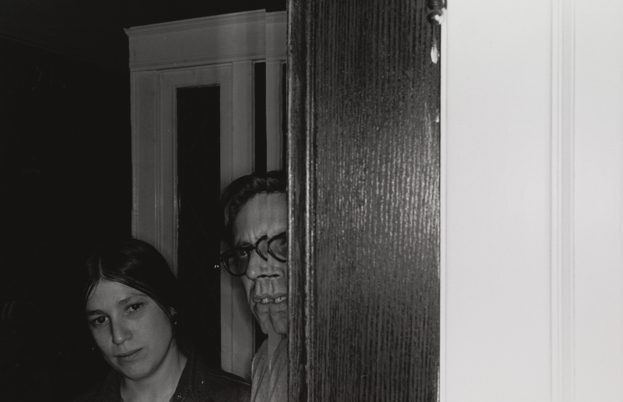 Lee Friedlander. Nathan and Joan Lyons. Rochester, New York
