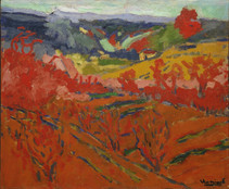 Maurice de Vlaminck. Autumn Landscape. c. 1905