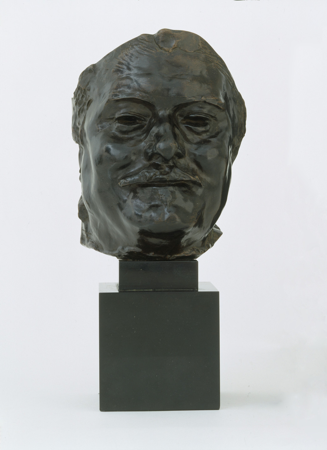 Auguste Rodin. Mask of Balzac Smiling. 1891 (cast 1970)