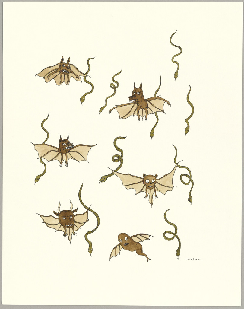 Evil in the Air, Marcel Dzama, 2003