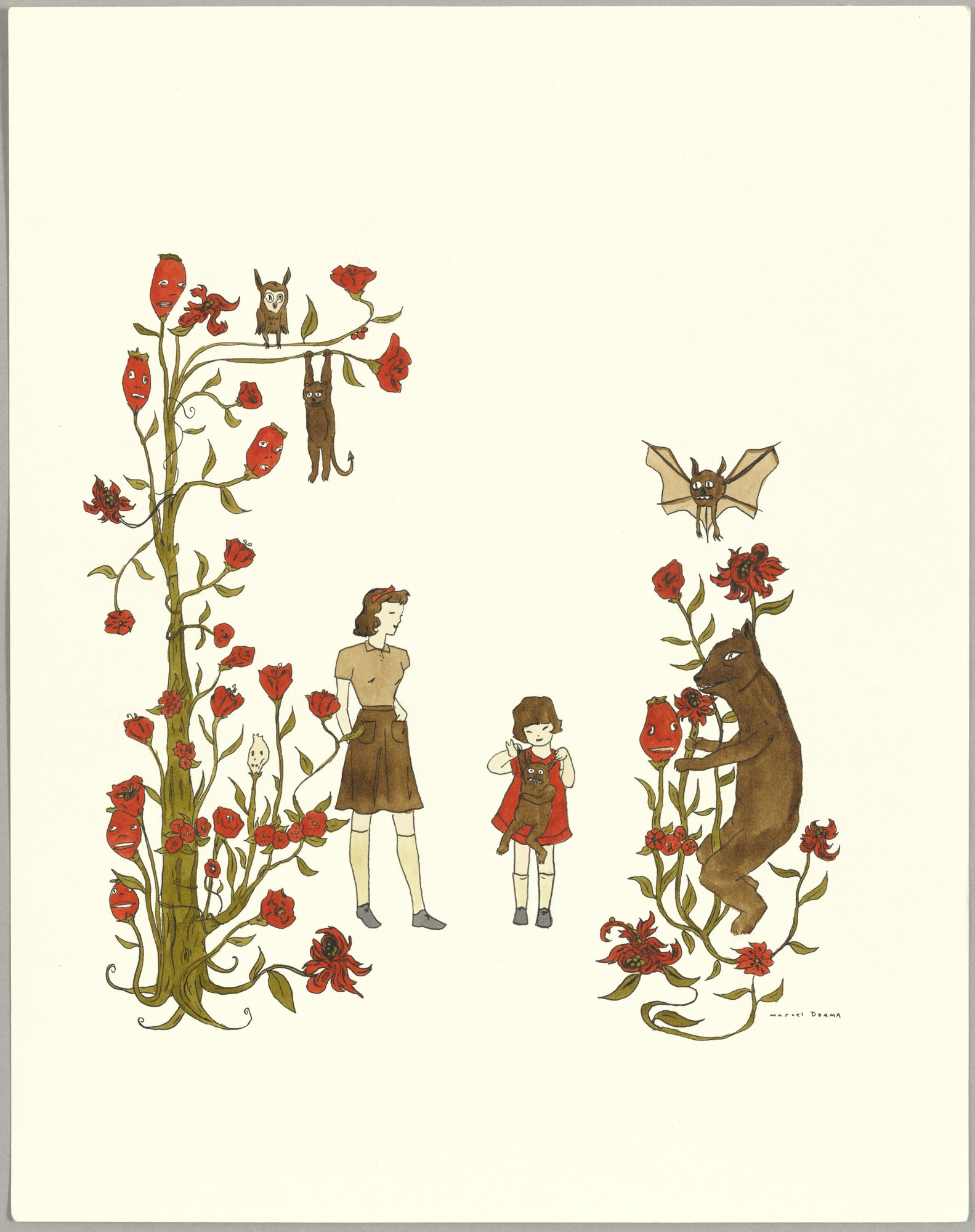 Marcel Dzama. Untitled. 2003 | MoMA