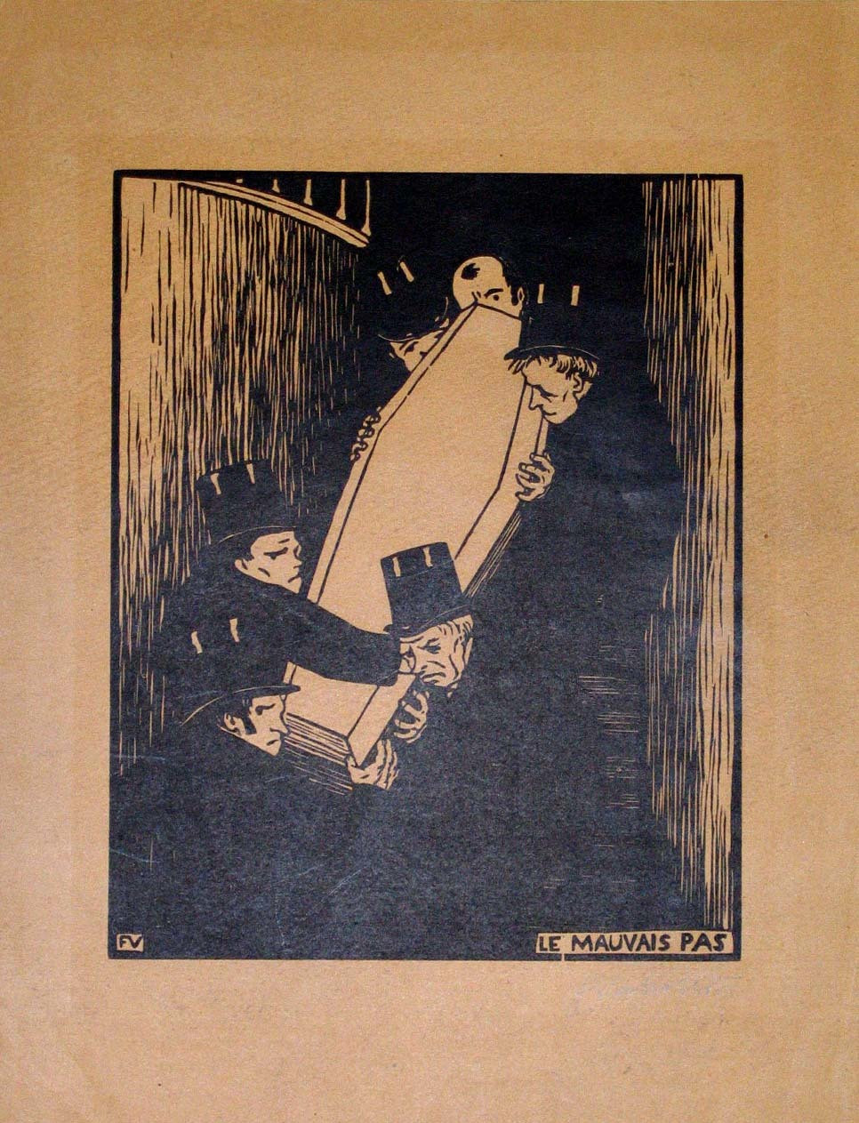 Félix Vallotton. A Tight Corner. 1893