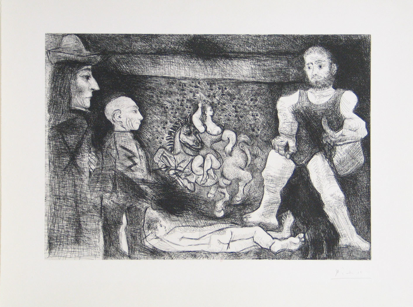 Pablo Picasso. Picasso, His Work, and His Public (Picasso, son œuvre, et son public) from Suite 347. 1968