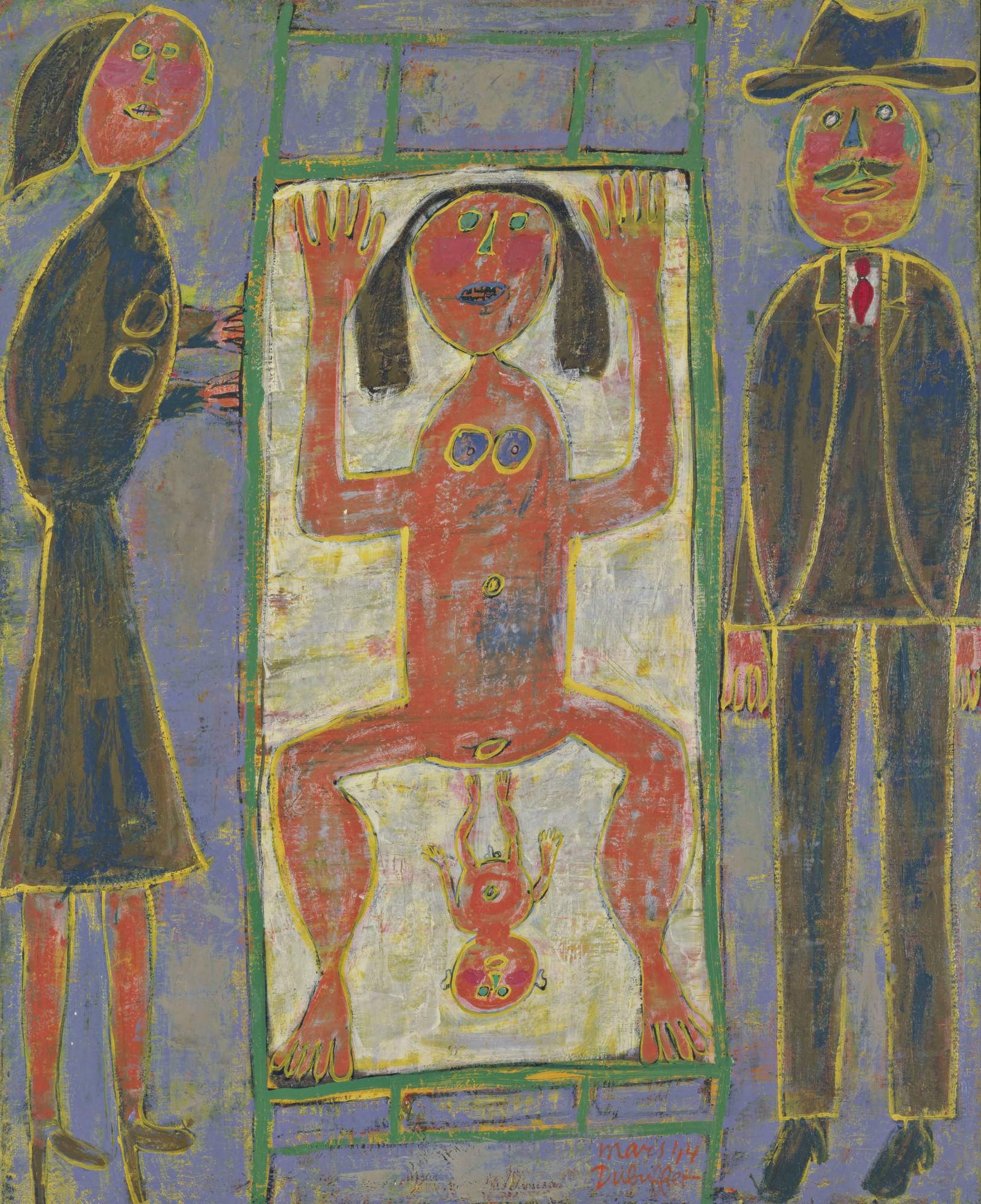 Jean Dubuffet. Childbirth. March 1944 | MoMA