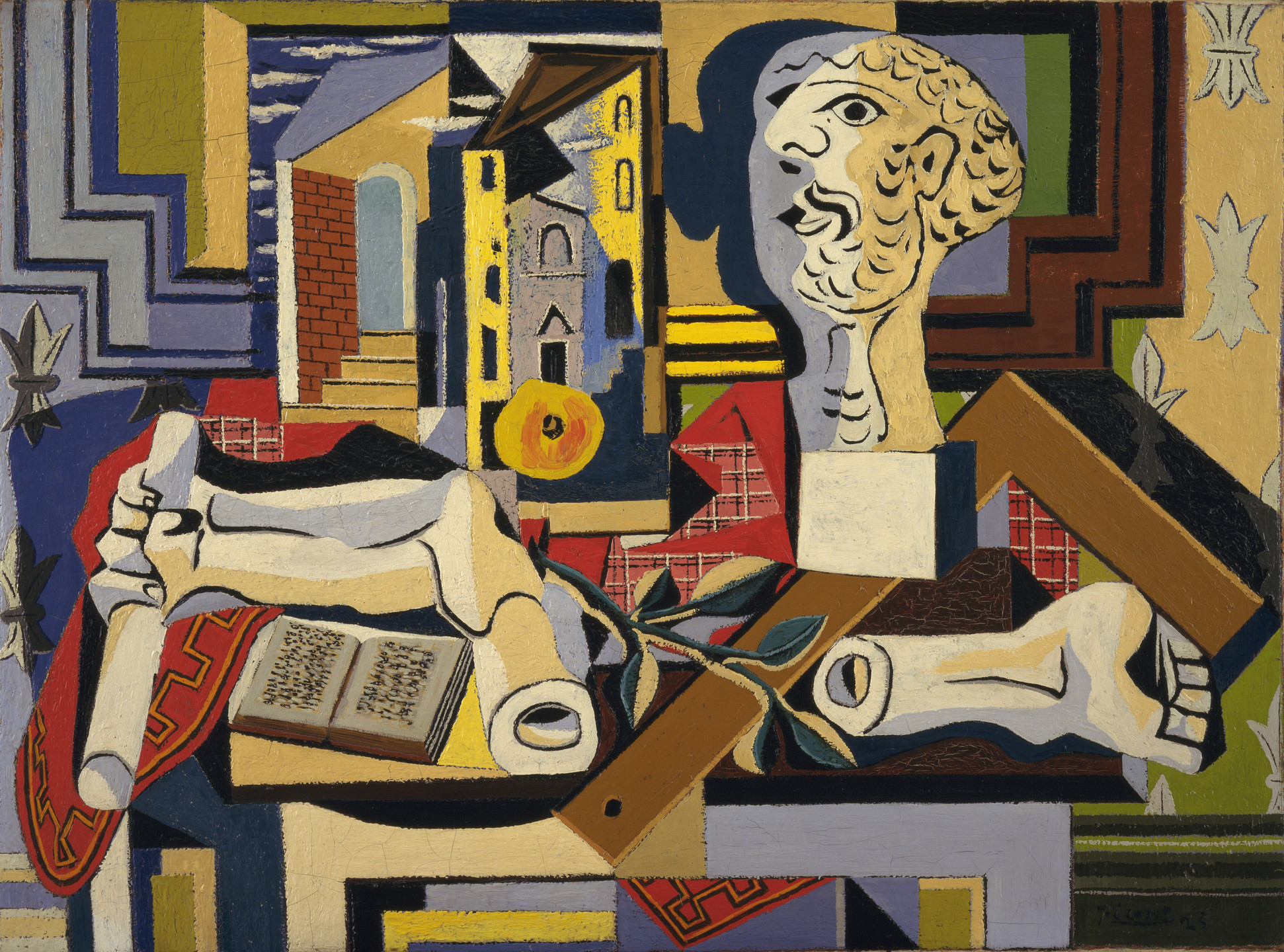 Pablo Picasso. Studio with Plaster Head. Juan-les-Pins, summer 1925