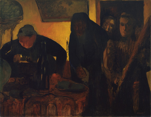Édouard Vuillard. Dinnertime. c. 1889 | MoMA