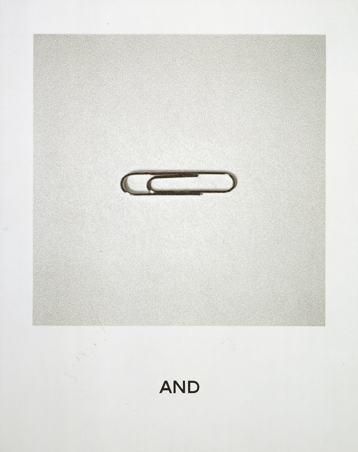 John Baldessari. Goya Series: And. 1997